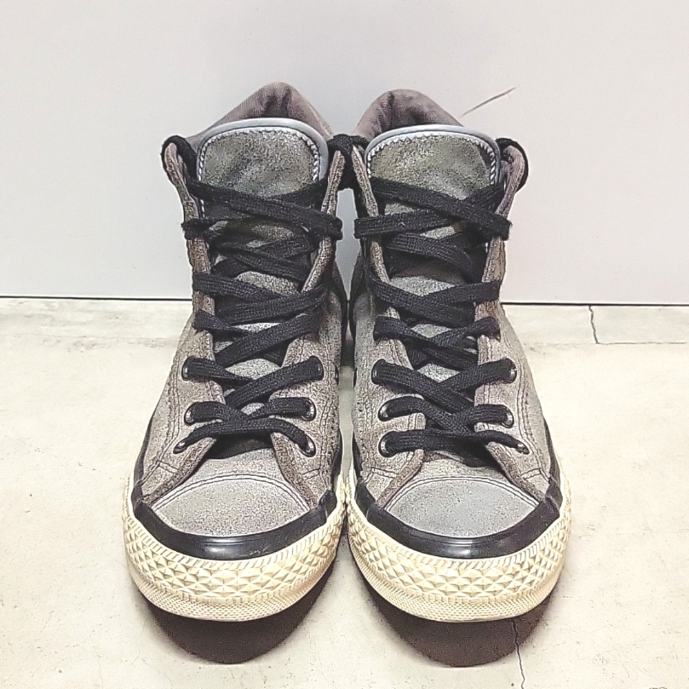 Converse Hi-Top Gray Studded Buckle - Picture 6 of 8